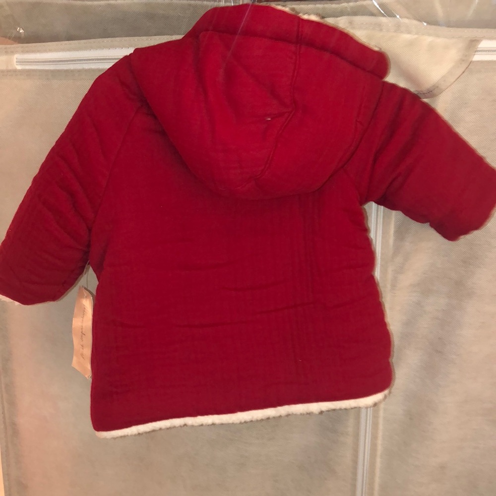 Red Reversible coat - Picture 2 of 2